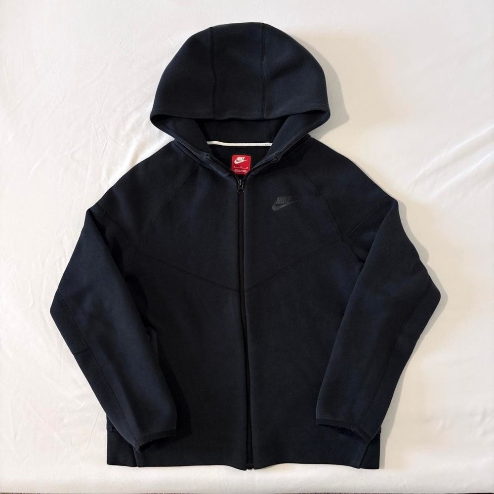 Nike Tech Fleece Full Zip Hoodie Youth XL Black Sportswear Athleisure
